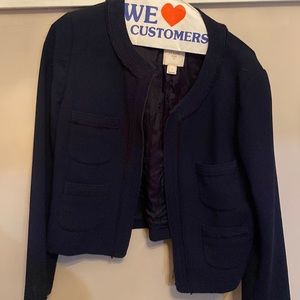 J Crew Navy Suit Jacket